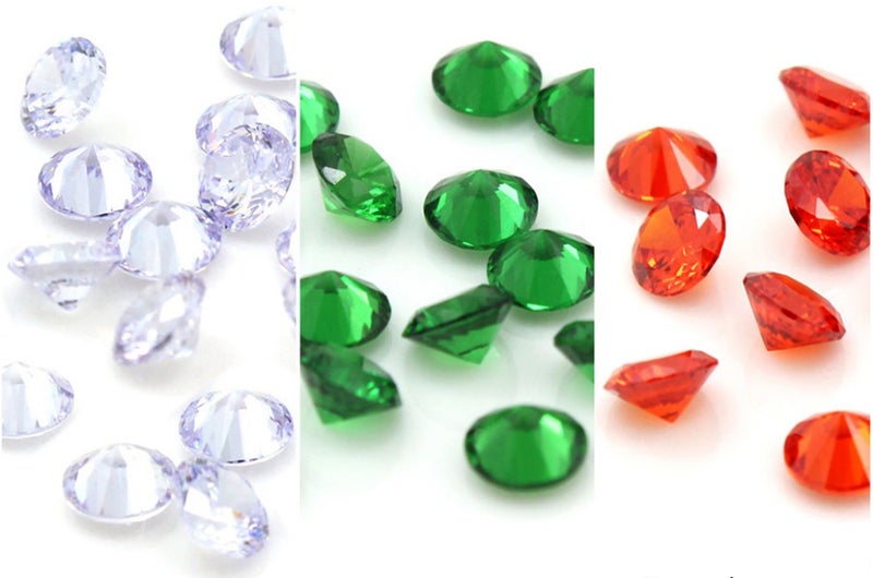 Beffy 96Pcs 5mm Crystal Birthstones for Floating Charms Living Memory Lockets DIY Pendant Necklace - Image 5